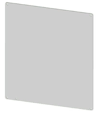 Saginaw SCE-10P6 Steel Sub-Panel for 10'' x 6'' Enclosure Questions & Answers