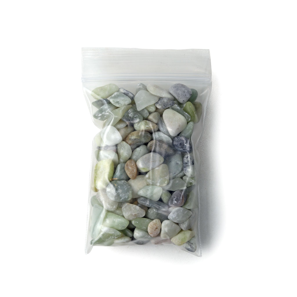 What is the difference between jade gravel vs. jade pebbles for topsoil?