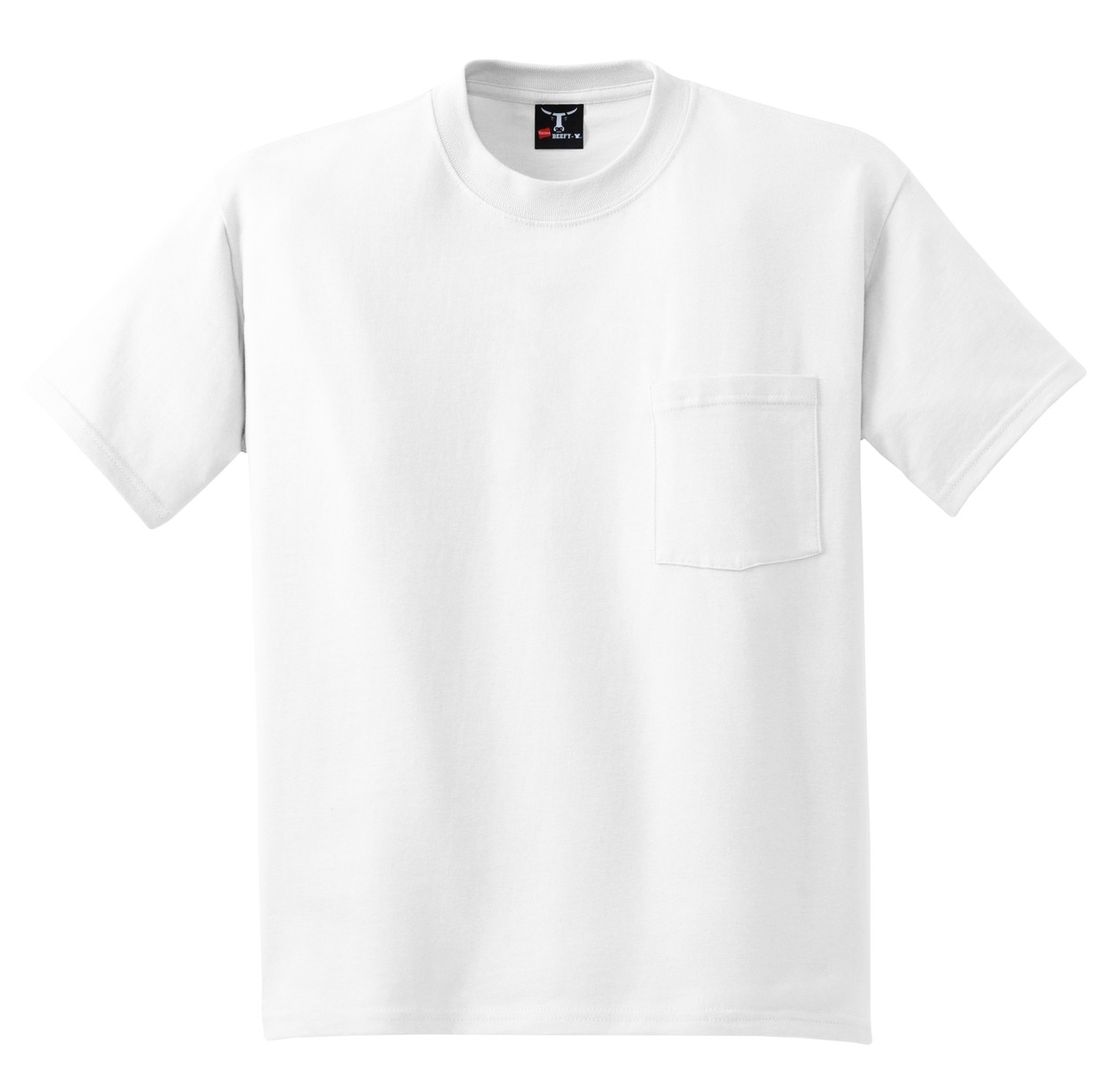 Hanes ® Beefy-T ® - 100% Cotton T-Shirt with Pocket. 5190 Questions & Answers